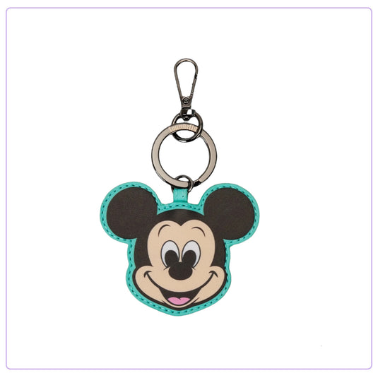 Loungefly Disney 100th Anniversary Mickey Head Bag Charm - LF Lovers