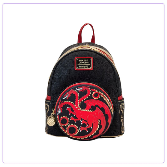Loungefly HBO House of the Dragon Targaryen Mini Backpack - LF Lovers