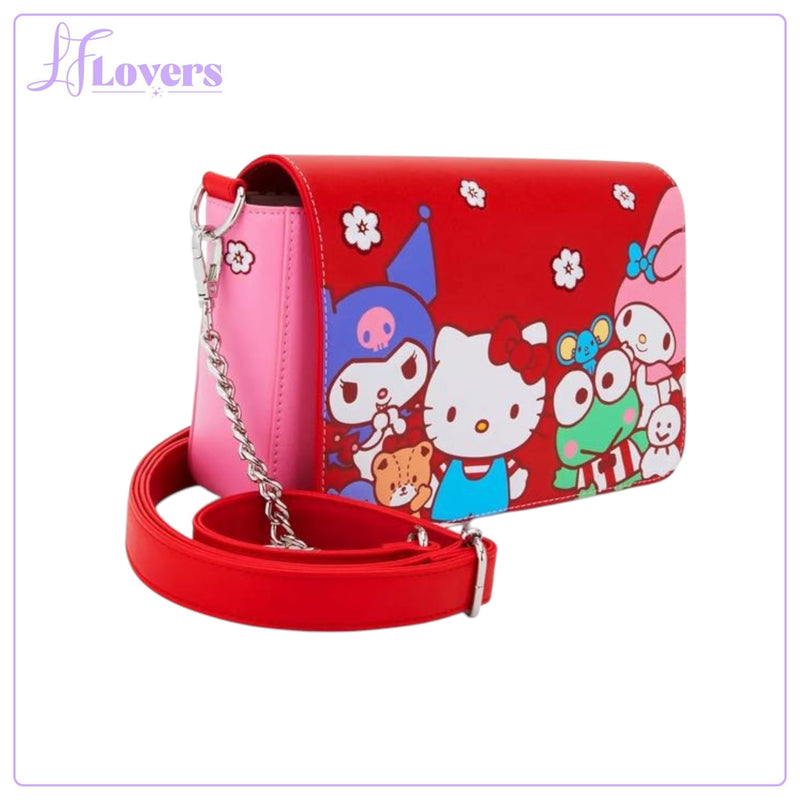 Load image into Gallery viewer, Loungefly Sanrio Hello Kitty &amp; Friends Colour Block Crossbody
