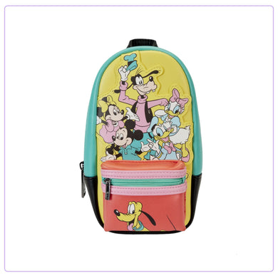 Loungefly Stationary Disney D100 Mickey and Friends Pencil Case - LF Lovers
