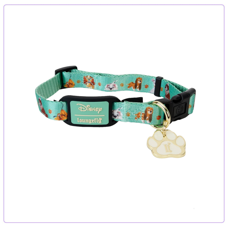 Load image into Gallery viewer, Loungefly Disney I Heart Dogs AOP Dog Collar - LF Lovers
