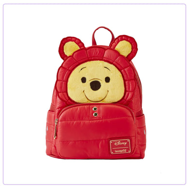 Loungefly Disney Winnie the Pooh Puffer Jacket Cosplay Mini Backpack - LF Lovers