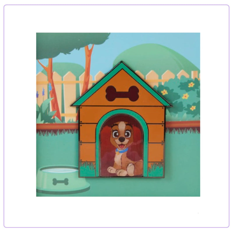 Load image into Gallery viewer, Loungefly Disney I Heart Disney Dogs Triple Lenticular 3 Inch Collector Box Pin - LF Lovers
