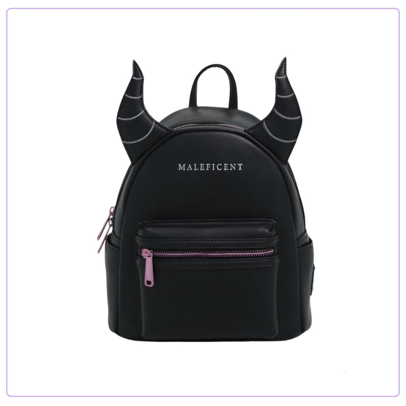 Load image into Gallery viewer, Loungefly Disney Sleeping Beauty Maleficent Minimalist Figural Mini Backpack - LF Lovers
