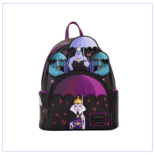 Loungefly Disney Villains Curse Your Hearts Mini Backpack - LF Lovers