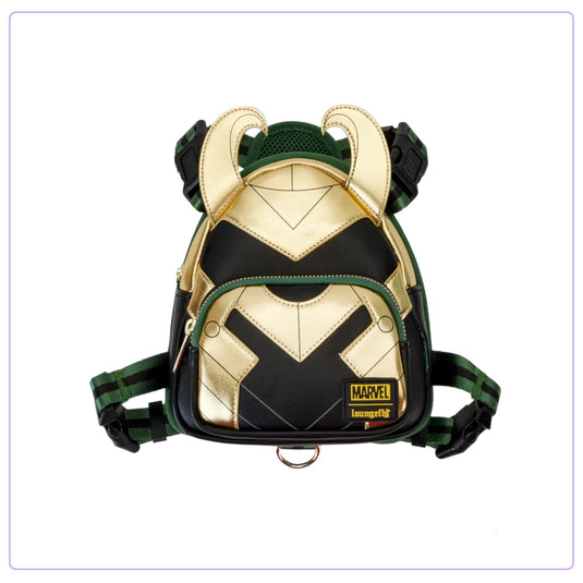 Loungefly Pets Marvel Loki Cosplay Dog Harness - LF Lovers