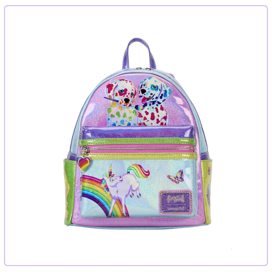 Loungefly Lisa Frank Colour Block Mini Backpack - LF Lovers
