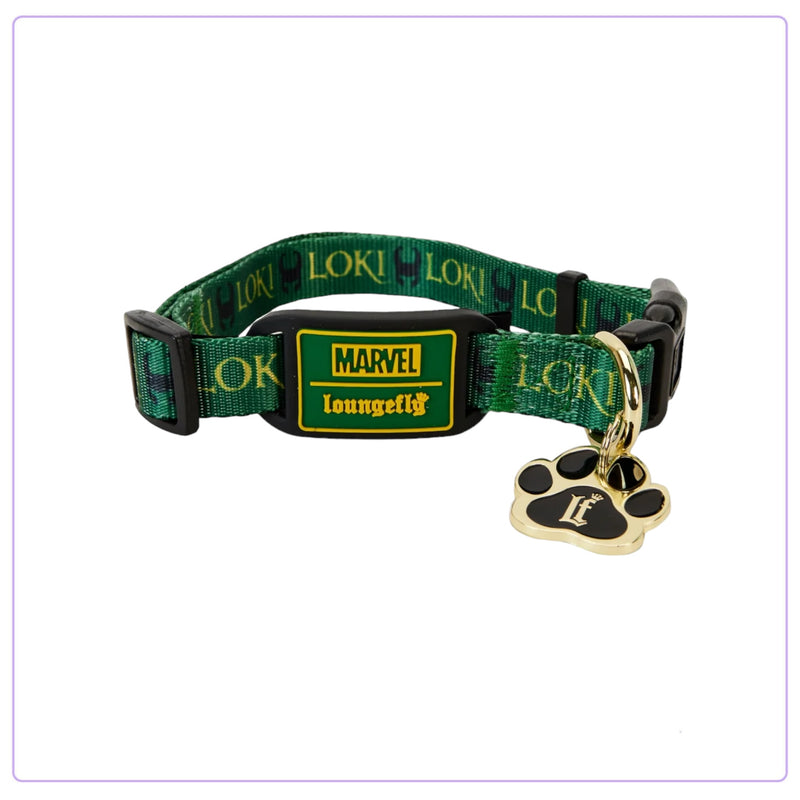 Load image into Gallery viewer, Loungefly Pets Marvel Loki Dog Collar - LF Lovers
