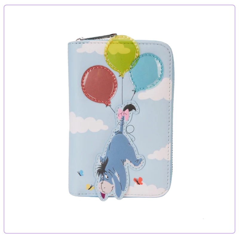 Load image into Gallery viewer, Loungefly Disney Winnie The Pooh Balloons Zip Around Wallet - LF Lovers
