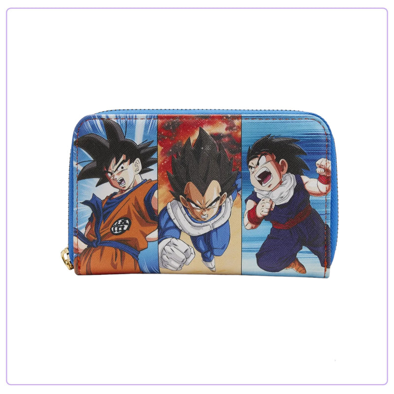 Load image into Gallery viewer, Loungefly Dragon Ball Z Trio Zip Around Wallet - LF Lovers
