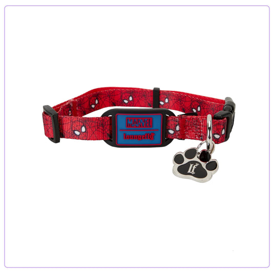 Loungefly Pets Marvel Spider Man Dog Collar - LF Lovers