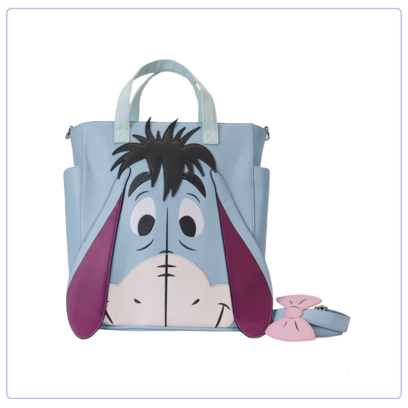 Load image into Gallery viewer, Loungefly Disney Winnie The Pooh Eeyore Convertible Tote Bag - LF Lovers

