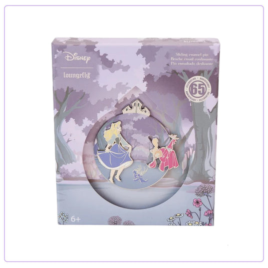 Loungefly Disney Sleeping Beauty 65th Anniversary 3" Collector Box Pin - PRE ORDER - LF Lovers