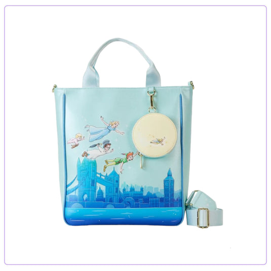 Loungefly Disney Peter Pan You Can Flt Glows Tote Bag - LF Lovers