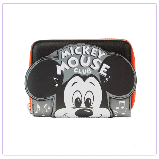 Loungefly Disney 100th Mickey Mouse Club Zip Around Wallet - LF Lovers