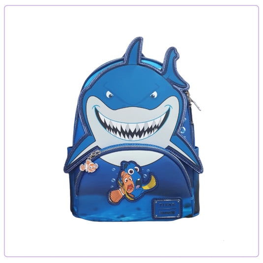 Loungefly Pixar Finding Nemo Bruce Cosplay Mini Backpack - LF Lovers