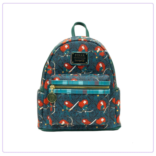 Loungefly Disney Pixar Brave Merida AOP Mini Backpack - LF Lovers