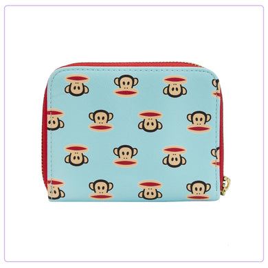 Loungefly Paul Frank Julius Head AOP Zip Around Wallet - LF Lovers