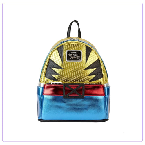 Loungefly Marvel Shine Wolverine Cosplay Mini Backpack - LF Lovers