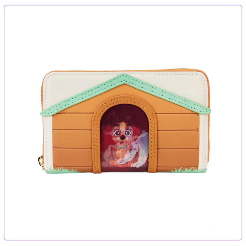 Load image into Gallery viewer, Loungefly Disney I Heart Disney Dogs Triple Lenticular Zip around Wallet - LF Lovers
