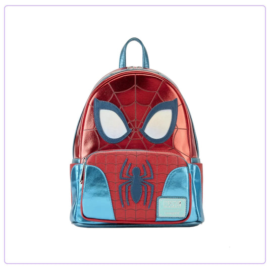 Loungefly Marvel Spiderman Shine Cosplay Mini Backpack
