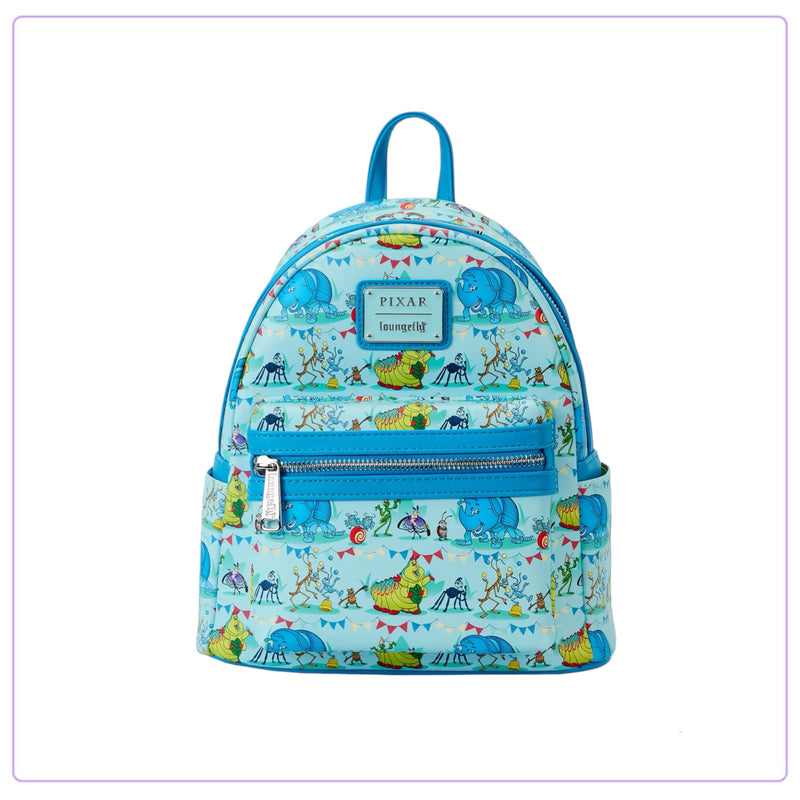 Load image into Gallery viewer, Loungefly Disney Bugs Life AOP Mini Backpack - LF Lovers
