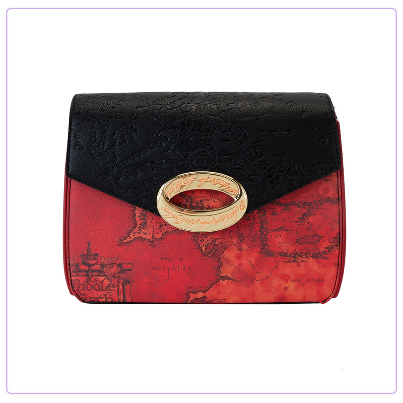 Load image into Gallery viewer, Loungefly Warner Brothers Lord of The Rings The One Ring Crossbody - PRE ORDER - LF Lovers
