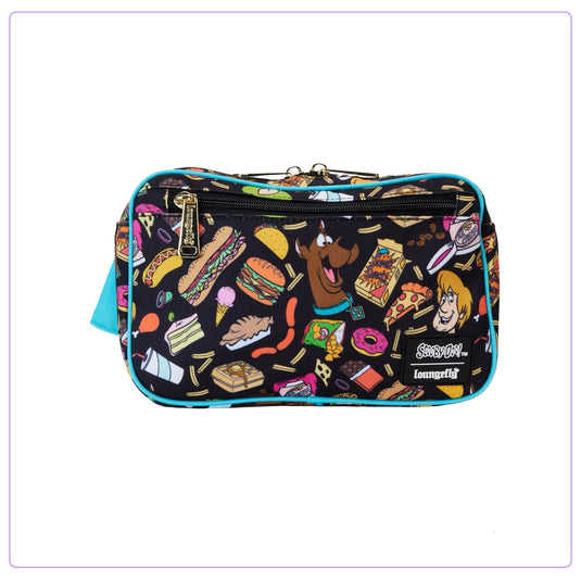 Loungefly Warner Brothers Scooby Doo Munchies AOP Nylon Waist Bag - PRE ORDER