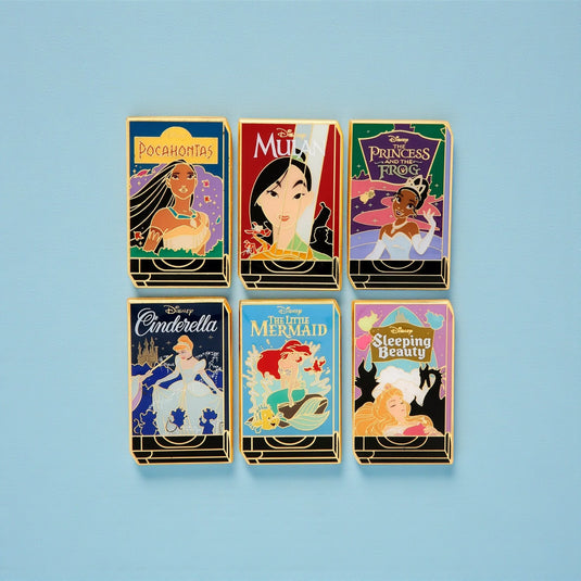 Loungefly Disney Princess VHS Case Mystery Pins - LF Lovers