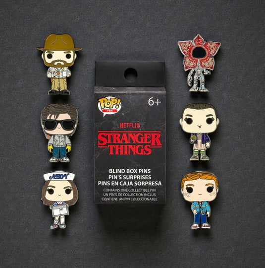 Loungefly Stranger Things Characters Mystery Pins - LF Lovers
