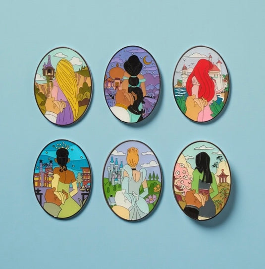 Loungefly Disney Princess Hand Holding Mystery Pins - LF Lovers