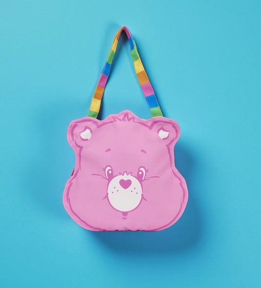 Loungefly Care Bears Cheer Bear Large Canvas Tote Bag - LF Lovers