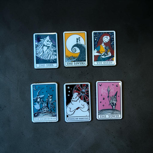 Loungefly Disney The Nightmare Before Christmas Tarot Card Mystery Pin