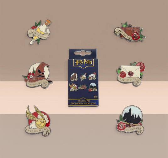 Loungefly Harry Potter Tattoo Iconic Mystery Box Pin - LF Lovers