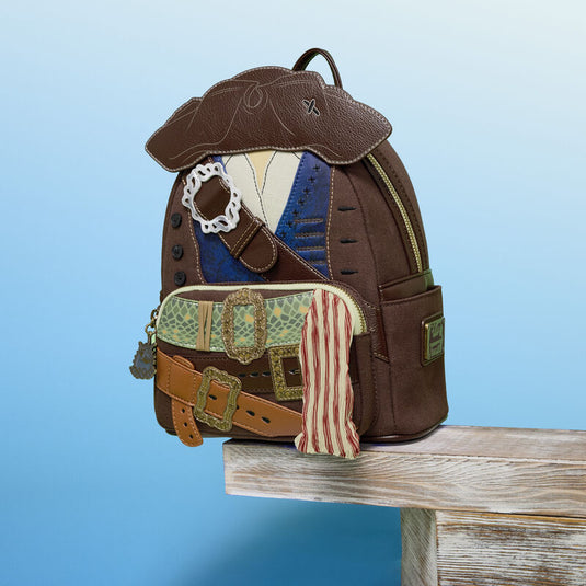 Loungefly Disney Jack Sparrow Cosplay Mini Backpack - PRE ORDER