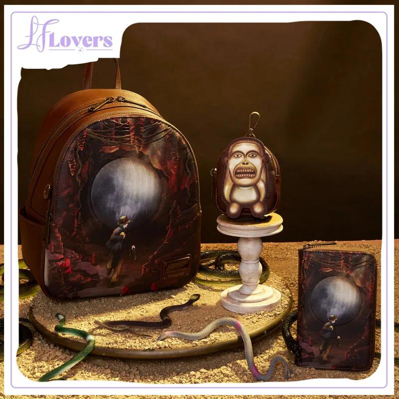Load image into Gallery viewer, Loungefly Indiana Jones Raiders Mini Backpack With Coin Purse
