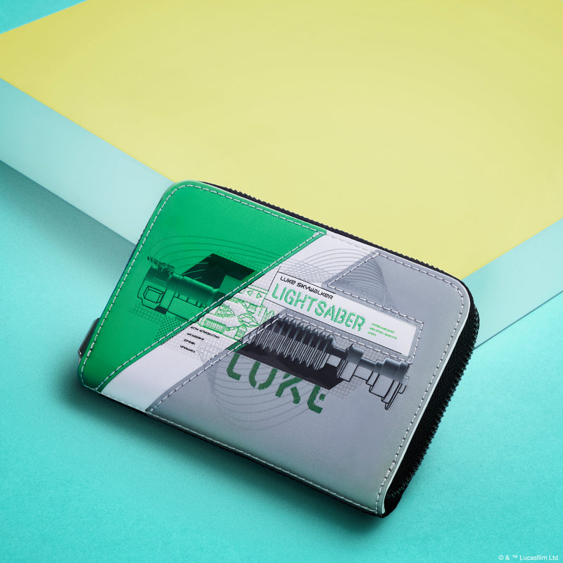 Load image into Gallery viewer, Loungefly Star Wars The Power Of The Force Zip Around Wallet
