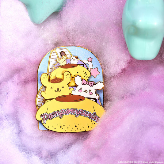 Loungefly Sanrio Pompompurin Carnival Ride Moving 3 Inch Pin