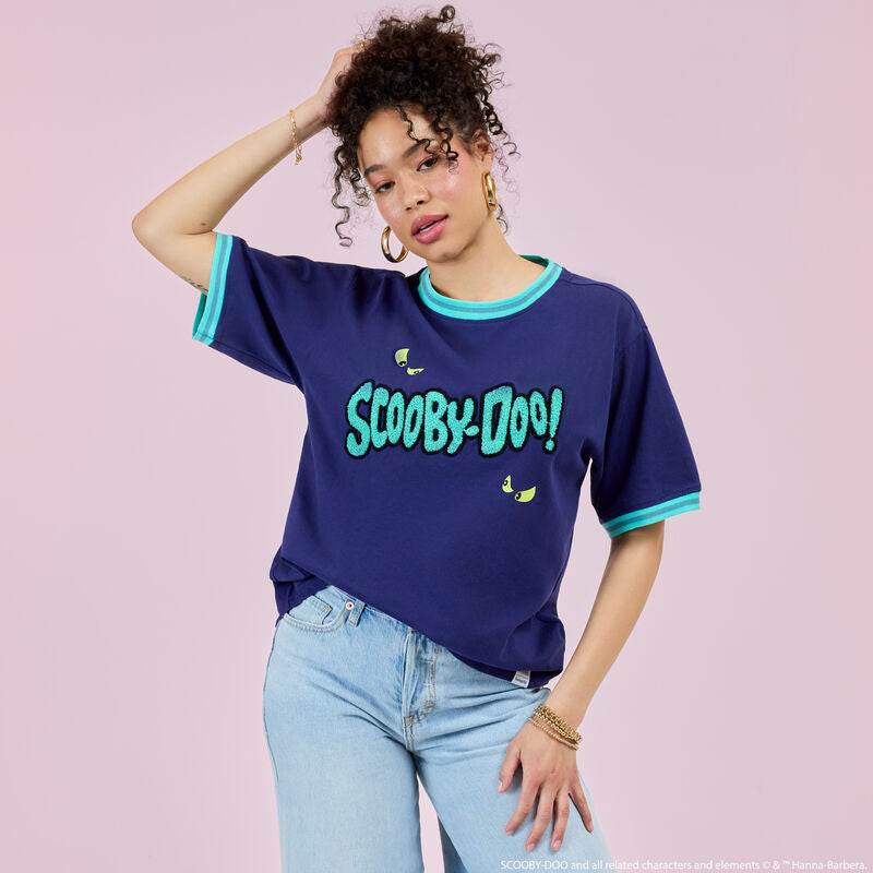 Load image into Gallery viewer, Loungefly Warner Brothers Scooby Doo Classic Sporty Tee - PRE ORDER
