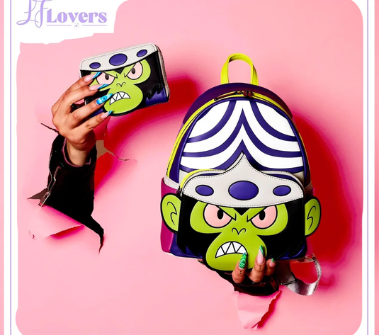 Loungefly Power Puff Girls Mojo Jojo Backpack 