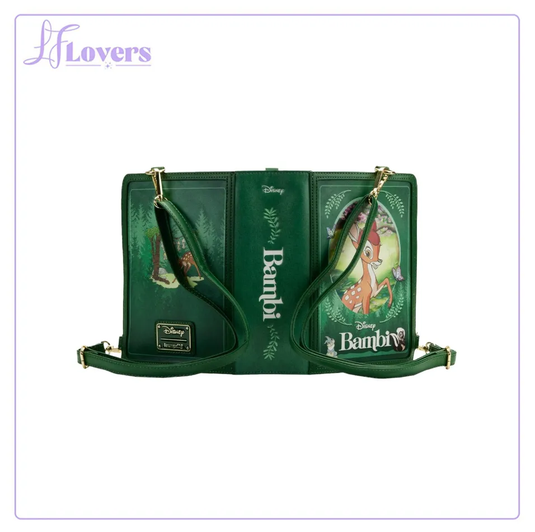 Loungefly Disney Classic Books Bambi Convertible Crossbody