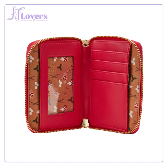 Loungefly Disney Hot Cocoa Mugs AOP Zip Around Wallet