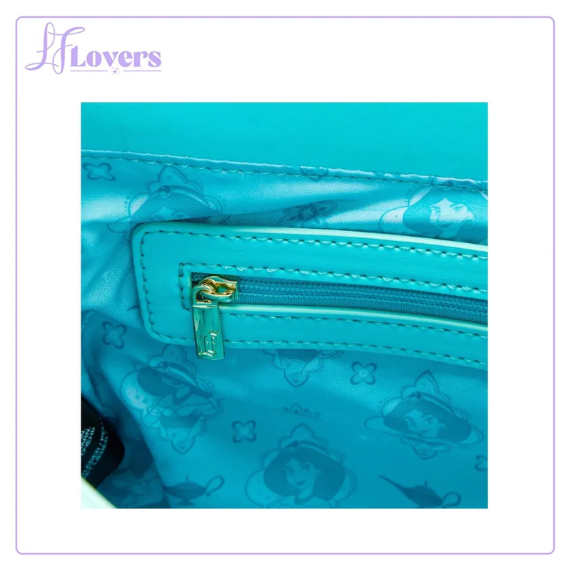 Load image into Gallery viewer, Loungefly Disney Aladdin Princess Scenes Crossbody Bag
