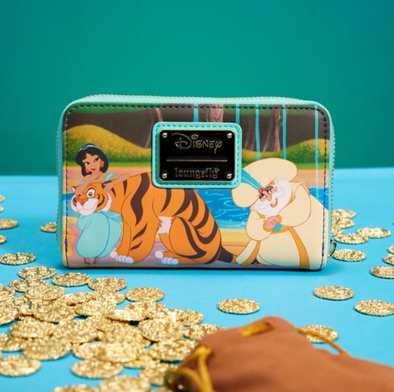 Load image into Gallery viewer, Loungefly Disney Jasmine Princess Series Zip Around Wallet - LF Lovers
