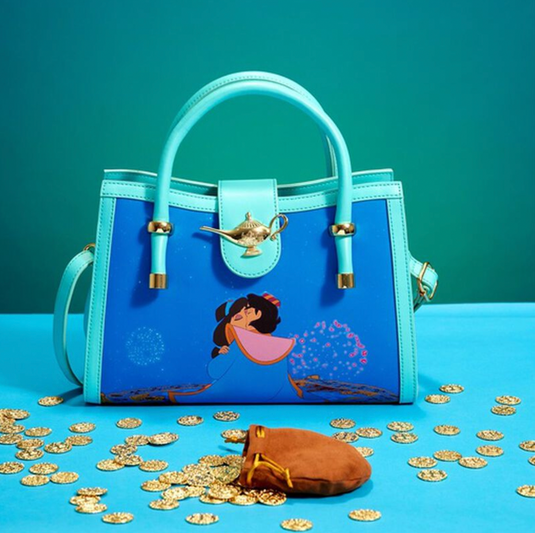 Loungefly Disney Aladdin Princess Scenes Crossbody Bag - LF Lovers