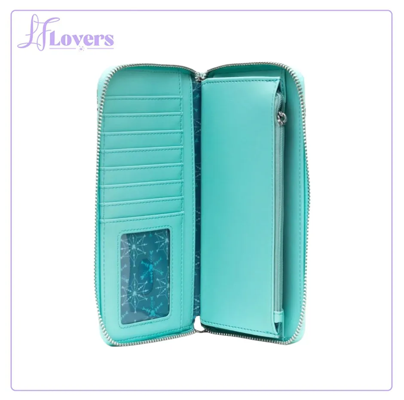 Load image into Gallery viewer, Loungefly Disney Sensational Six Holiday All Over Print Wallet
