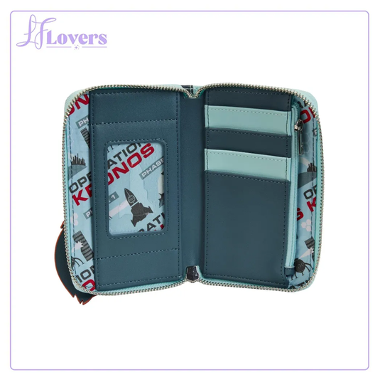 Loungefly Disney Pixar Moments Incredibles Syndrome Zip Around Wallet - LF Lovers