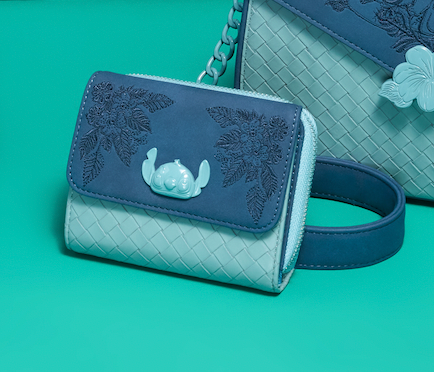 Load image into Gallery viewer, Loungefly Disney Stitch Embroidered Wallet - PRE ORDER
