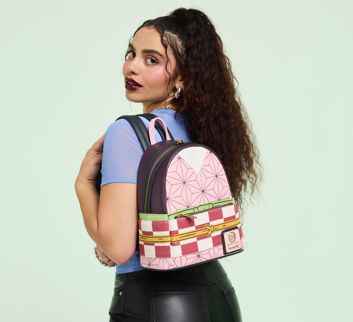 ☆Loungefly☆Naruto Sakura Cosplay Mini Backpack Naruto Sakura Cosplay Mini Backpack | Loungefly