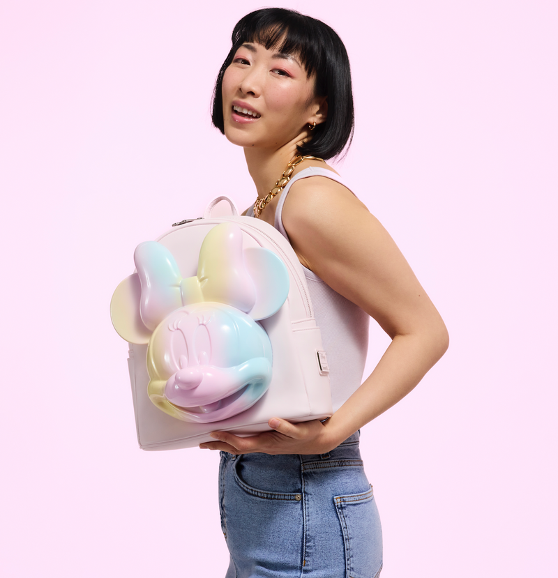 Load image into Gallery viewer, Loungefly Disney Minnie Mouse Tie Dye Mini Backpack - PRE ORDER - LF Lovers
